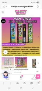 ACAN Ghost HHC Premium Disposable Flavours photo review