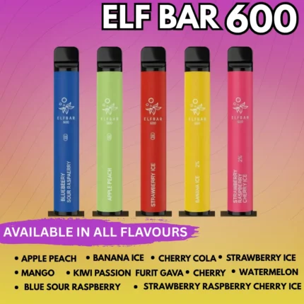 Elf Bar 600 Premium  Best  Flavours