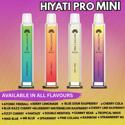 Hayati Pro Mini Premium  Flavours