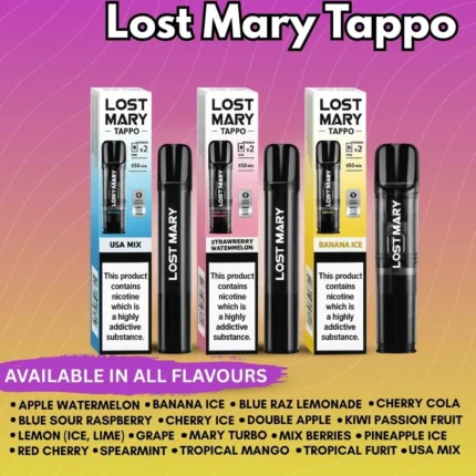 Lost Mary Tappo Premium Flavours