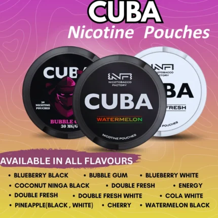 Cuba Nicotine Pouches In Premium Flavours