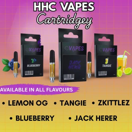 HHC Vapes Cartridgey in Premium flavours