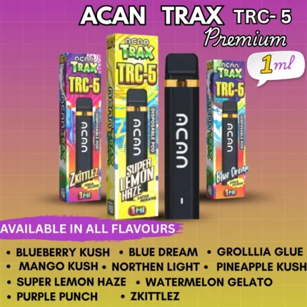 Acan TRAX TRC-5 1ML HHC vape
