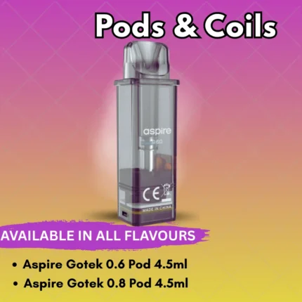 Pods & Coils Premium Quality Flavours
